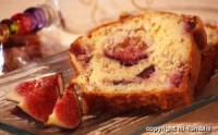 Recettes de cuisine : Cake aux figues et au jambon cru