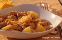 Recettes de cuisine : Dinde à l'ananas et à la noix de coco