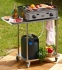 Chariot pour plancha inox