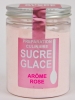 Sucre glace aromatisé rose