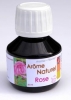 Arôme alimentaire naturel rose