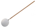 Pelle à pizza ronde inox manche bois