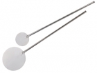 Pelle à pizza ronde inox