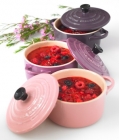 Set 3 mini cocottes LE CREUSET glamour
