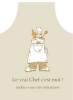 Tablier de cuisine Le vrai chef
