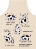 Tablier de cuisine Les vaches