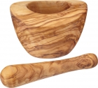 Mortier pilon en olivier Kitchen Craft