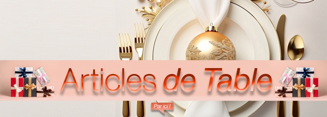 articles de table