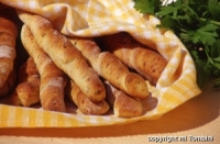 Recettes de cuisine : Batonnets au fromage et aux herbes