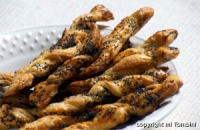 Recettes de cuisine : Bâtonnets au pavot