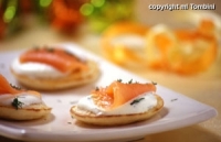 Recettes de cuisine : Blinis au saumon fumé
