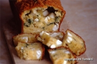 Recettes de cuisine : Cake à la fêta et au basilic