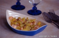 Recettes de cuisine : Gratin de saumon aux pommes de terre