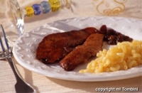 Recettes de cuisine : Aiguillettes de canard au miel