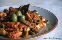 Recettes de cuisine : filet de dinde aux olives