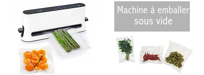 Atout sous Vide : Sac sous vide gaufré machine sous vide