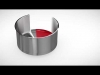 Fond L enveloppant batterie de cuisine Strate Cristel