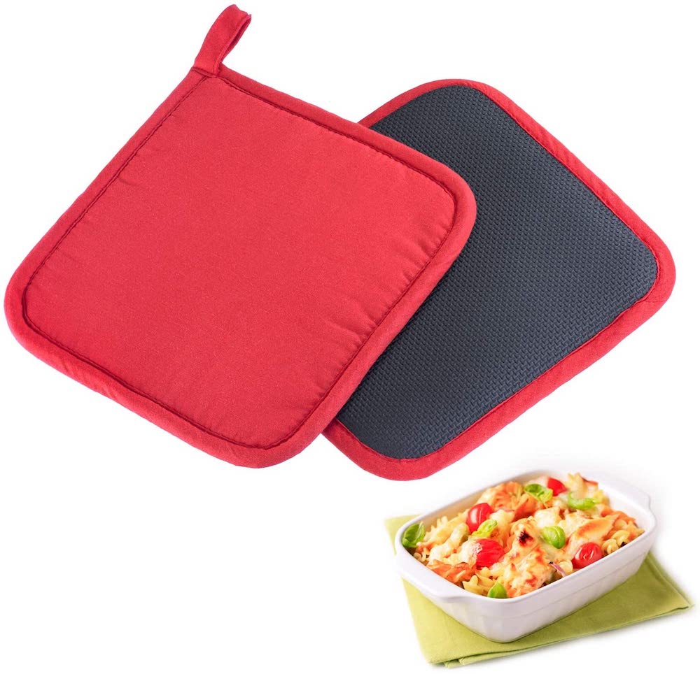 Manique de cuisine rouge Westmark - Accessoires de cuisson