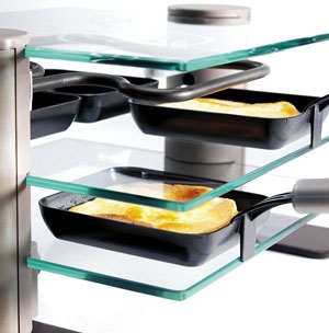 Appareil à raclette Transparence 4 personnes