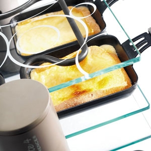 Appareil à raclette Transparence 4 personnes