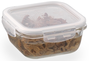Boîte hermétique verre LOCK AND LOCK CARRE 300 ml