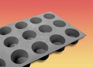 Elastomoule mini muffins DE BUYER