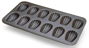 Plaque à madeleines anti-adhésive Gobel