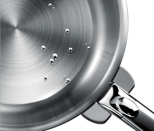 Poêle inox Cristel Mutine amovible