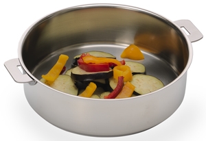 Sauteuse Cristel inox Mutine amovible