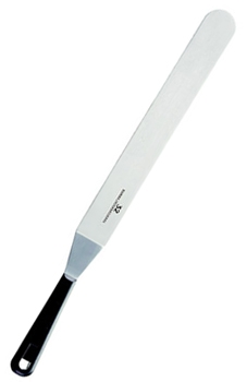 Spatule coudée en inox 20 cm