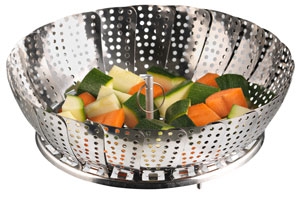 Panier vapeur Marguerite universel inox