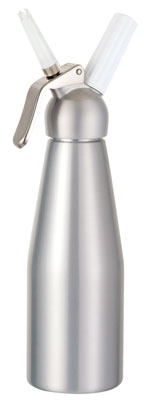 Siphon inox à mousses chaudes et froides, Mastrad (0,5 L)