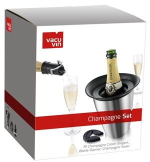 Set champagne VACU VIN