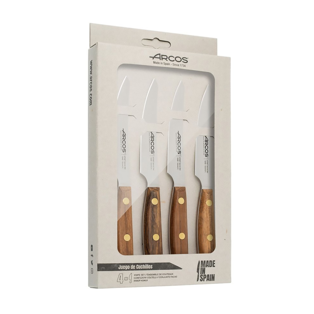 Arcos Natura - Ensemble de 3 couteaux de cuisine