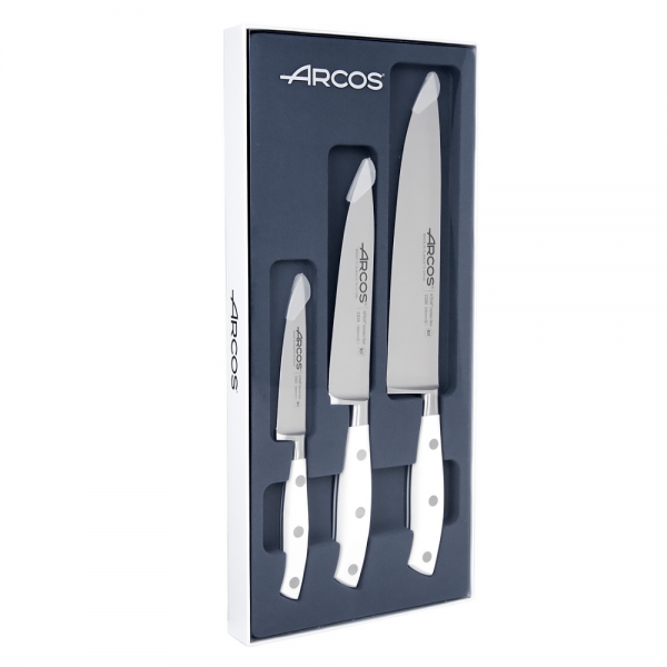 Coffret Couteaux Cuisine Riviera Blanc Arcos