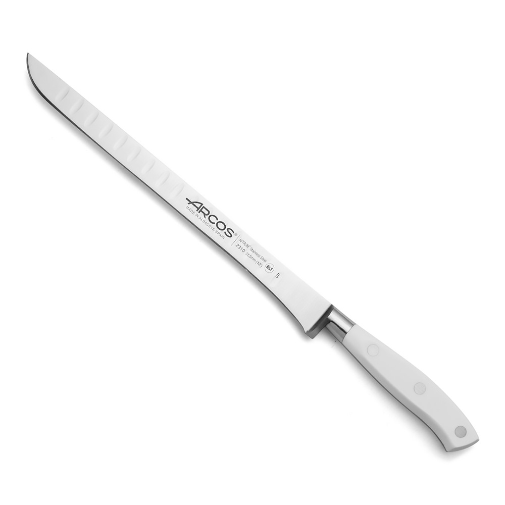 Couteau à Jambon Riviera Blanc Arcos
