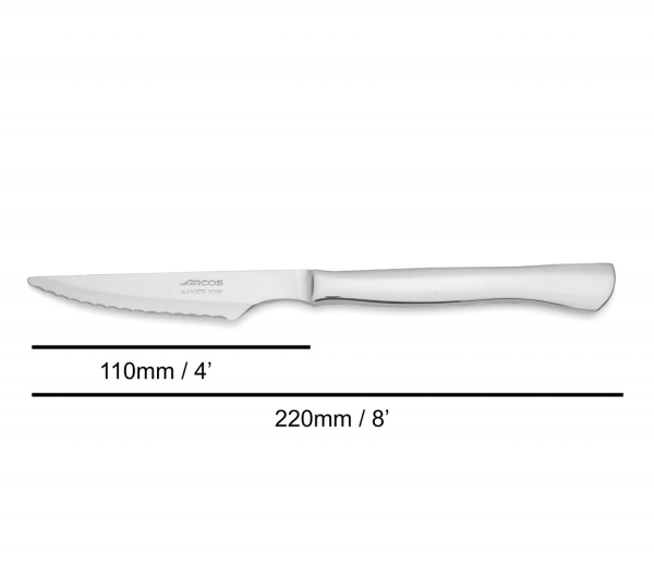 Couteau à steak lame micro dentée Arcos