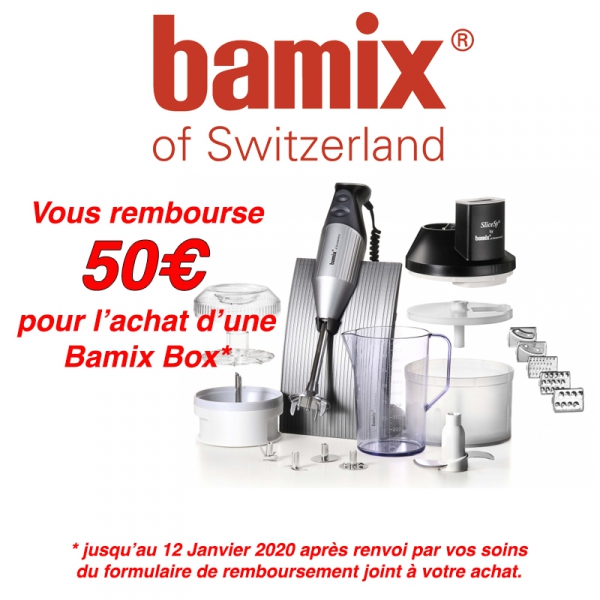Coffret Bamix Box argent