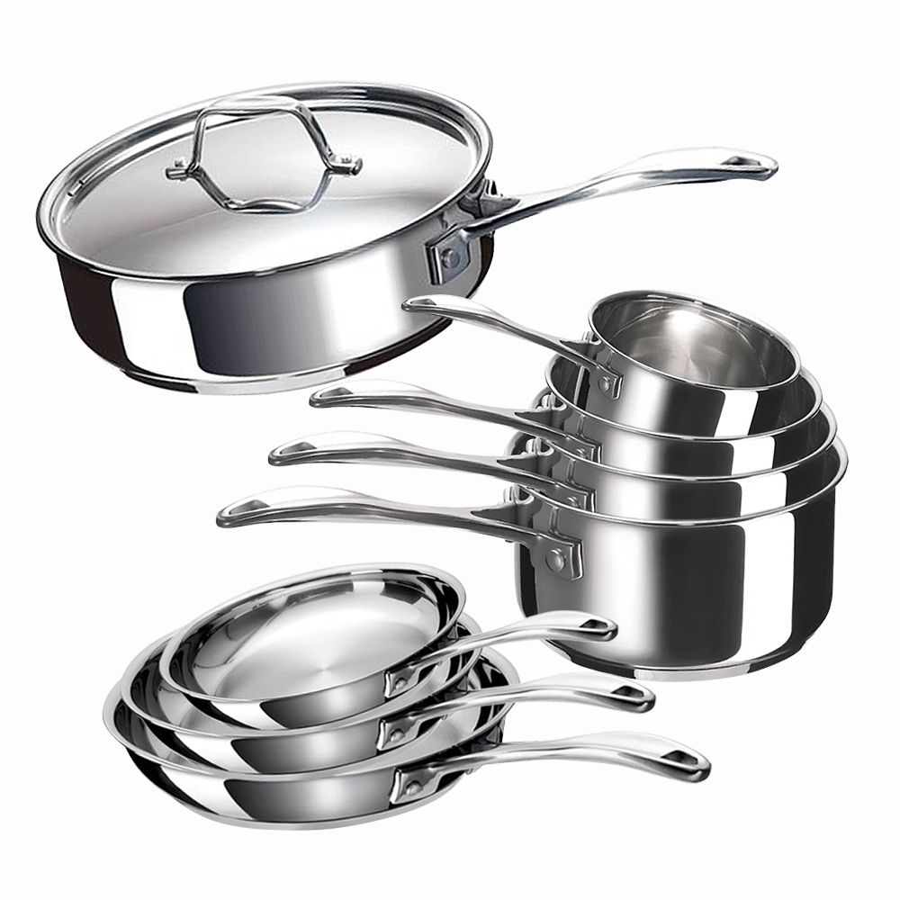 Corps de sauteuse Evolution 24 cm en inox - Beka - Argent - Inox