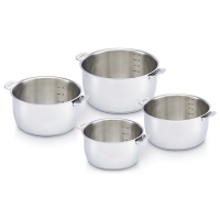 Lot de 4 Casseroles Inox Beka Select
