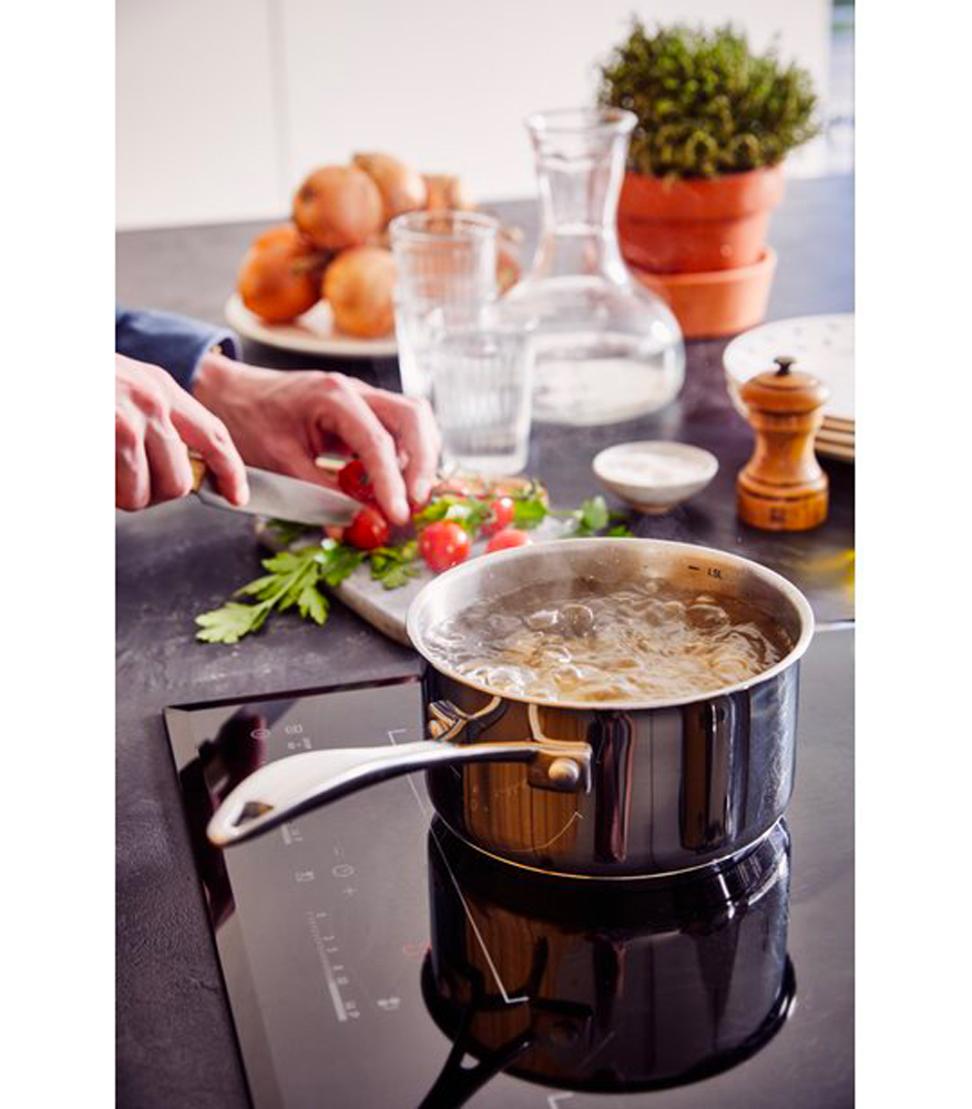 Cuit vapeur inox 26 cm SCANPAN pour sauteuse Bistro TechnIQ - Tom Press