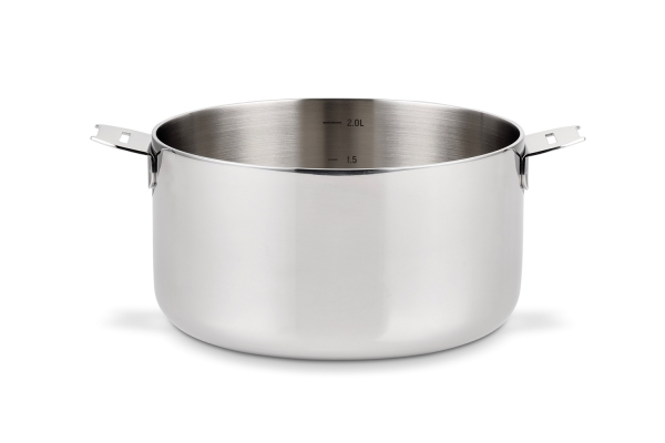 Lot 3 casseroles inox R'evolution Beka avec poignée amovible