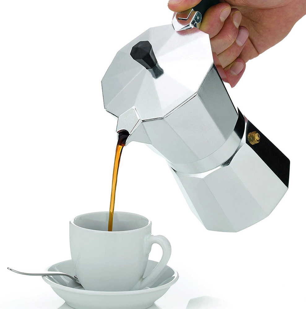 Sans Marque Cafetière italienne expresso inox 6 tasses à prix pas cher