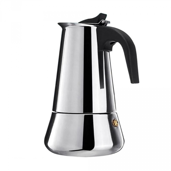 Cafetière italienne 12 tasses en acier inoxydable Ibili - www