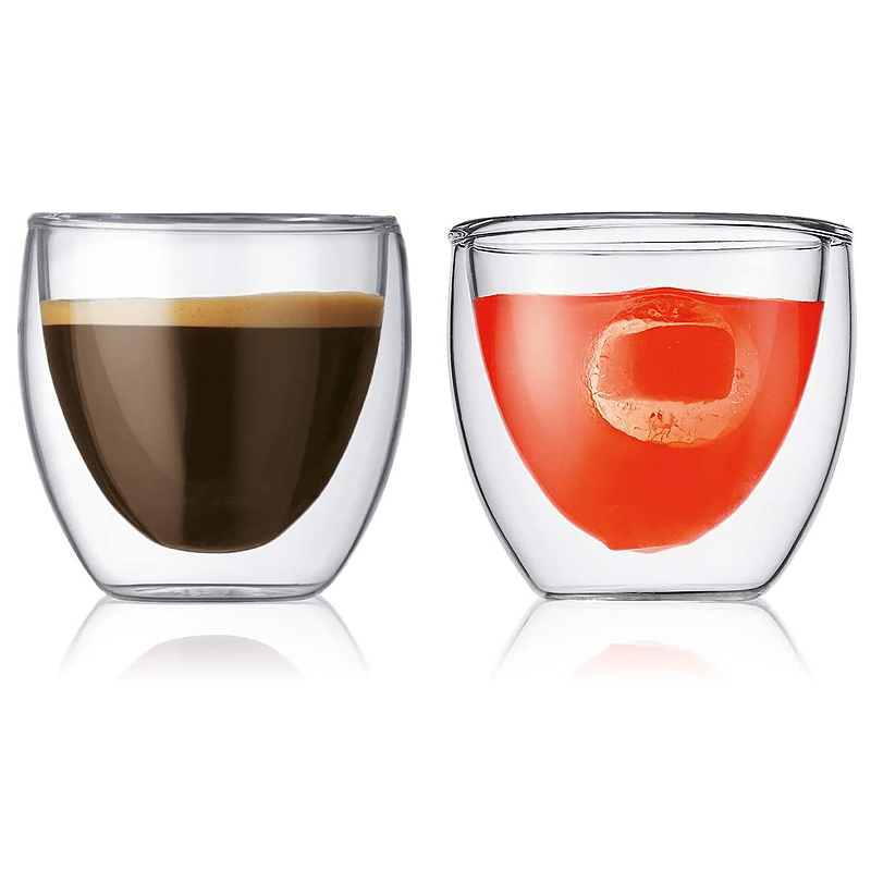 Verres à expresso à double paroi Bodum Pavina Small - 80 ml - 6