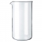 Verre De Rechange Bodum Pour Cafetière à Piston Brazil 0.35L - Borosilicate Résistant Et Transparent
