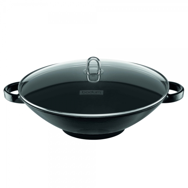 Wok en fonte Bodum