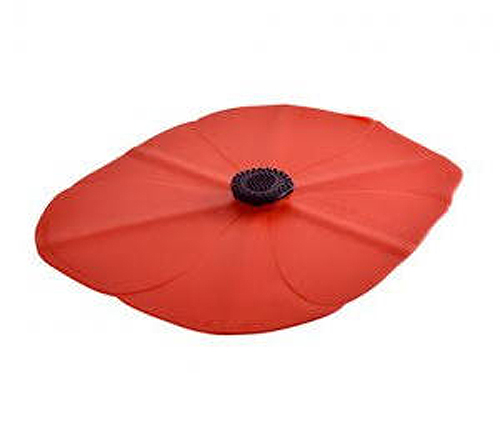 Couvercle en Silicone Coquelicot ovale Charles Viancin