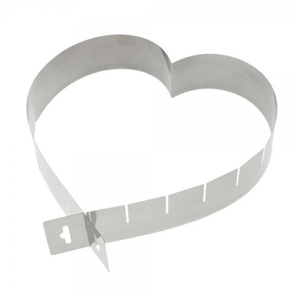 Cadre Coeur Réglable Inox Chevalier