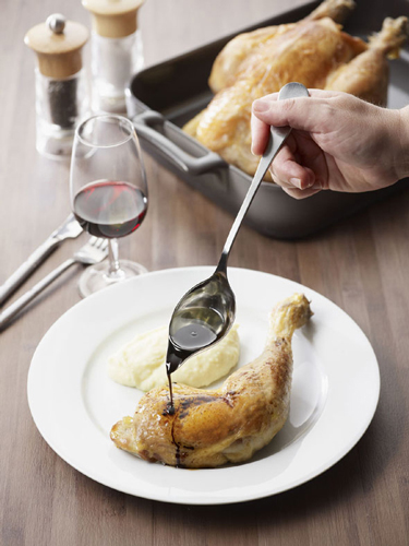 Cuillère à sauce gras maigre Chevalier